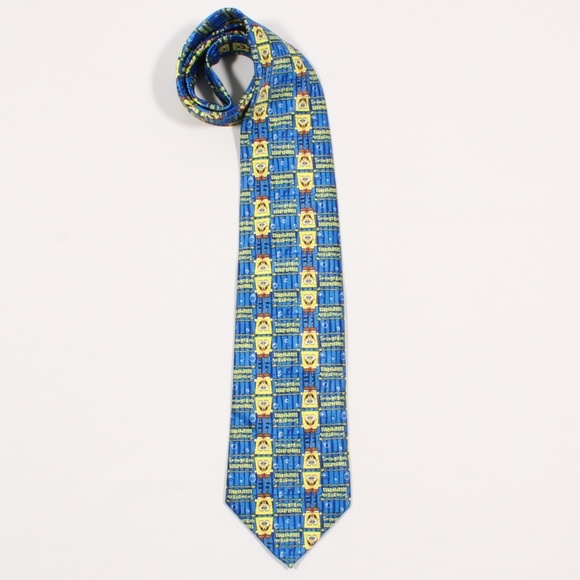 💛Vintage Nickelodeon Men’s Spongebob Necktie Tie - Picture 4 of 6